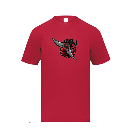 [2790.083.S-LOGO1] Men's Smooth Sport T-Shirt (Adult S, Red, Logo 1)