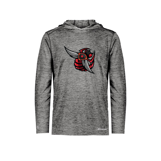 [FOLHCGBK-AS-LOGO1] Decker Men's Charge Hoodie (Adult S, Black, Logo 1)