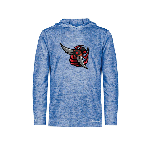 [FOLHCGRY-AS-LOGO1] Decker Men's Charge Hoodie (Adult S, Royal, Logo 1)