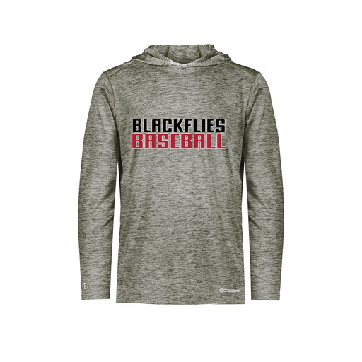 [FOLHCGGY-AS-LOGO2] Decker Men's Charge Hoodie (Adult S, Gray, Logo 2)