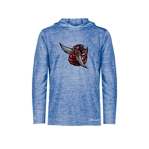 [FOLHCGRY-YS-LOGO1] Decker Youth Charge Hoodie (Youth S, Royal, Logo 1)