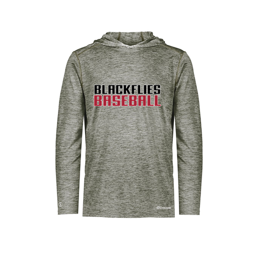 [FOLHCGGY-YS-LOGO2] Decker Youth Charge Hoodie (Youth S, Gray, Logo 2)