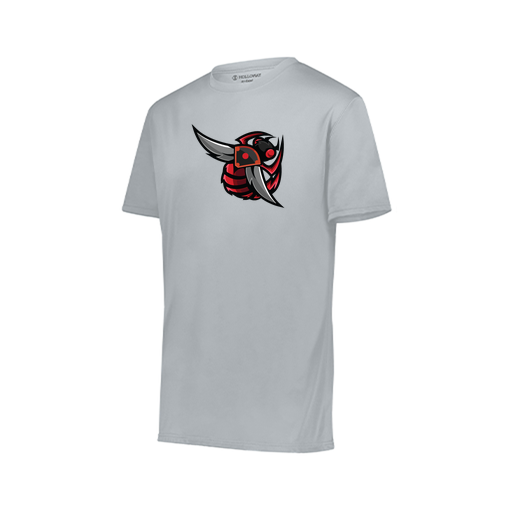 [222819.099.XXS-LOGO1] Youth Movement Dri Fit Shirt (Youth XXS, Silver, Logo 1)