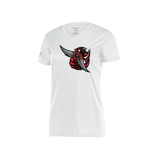 [222820.005.S-LOGO1] Ladies Movement Dri Fit Shirt (Female Adult S, White, Logo 1)